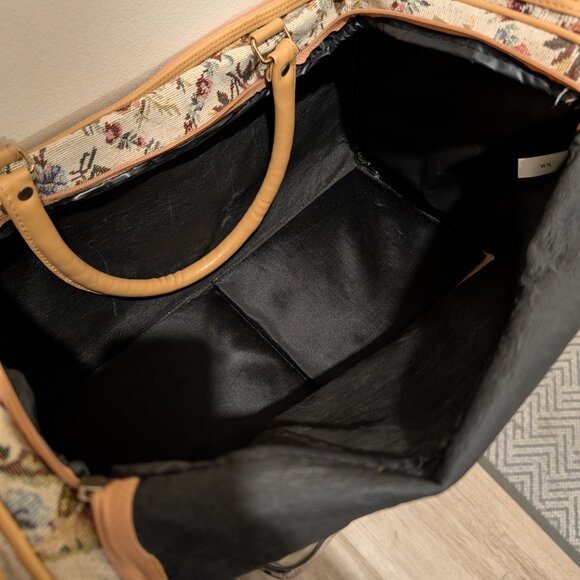 Vintage floral duffle bag - Picture 3 of 3